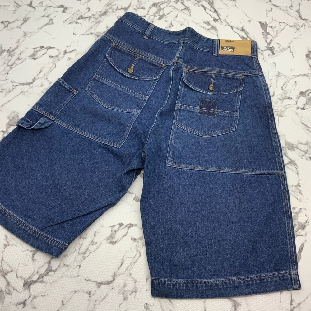 Men's State Property by Jay Z Blue Denim Short